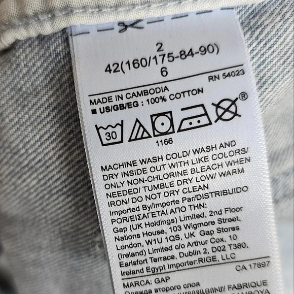 Gap Denim High Rise Mini Skirt - Picture 2 of 5